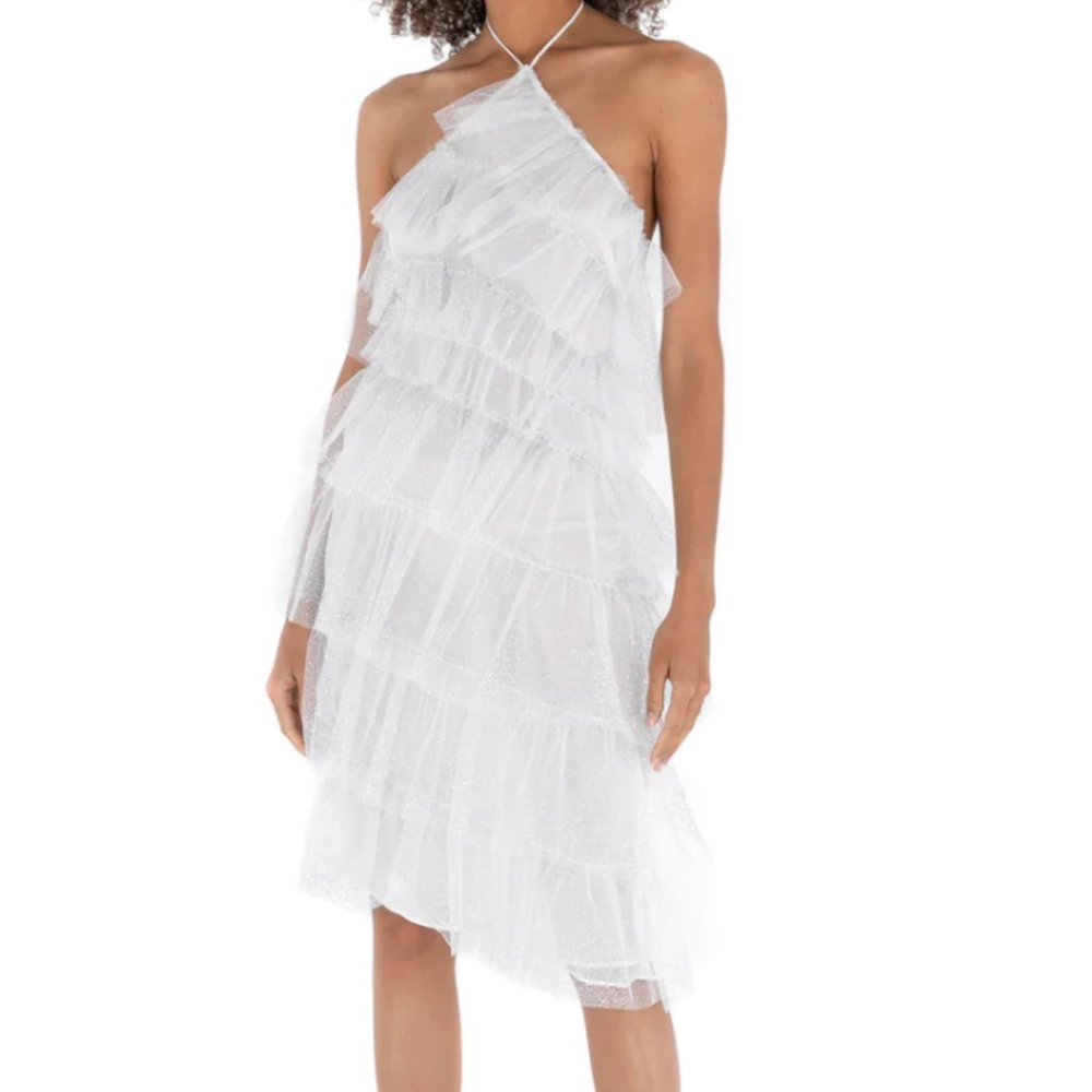 The Bar Kai Dress in Sparkle Blanc (NWT) Size 4